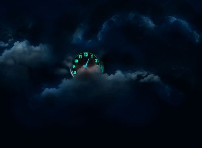 Clouds-and-Clock